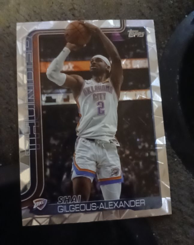 2025-26 Topps #115 Shai Gilgeous-Alexander — front