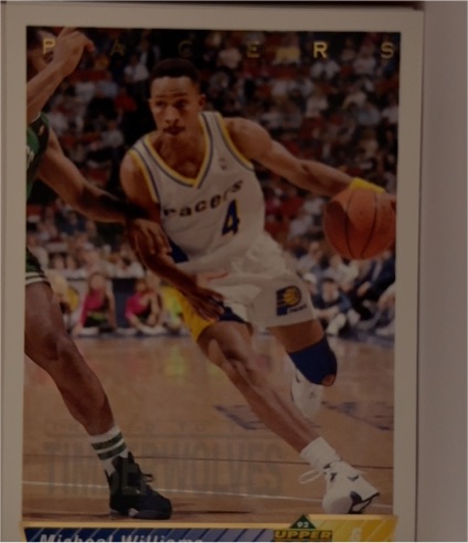 1992-93 Upper Deck #95 Micheal Williams — front