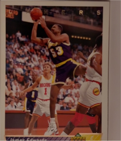1992-93 Upper Deck #335 James Edwards — front