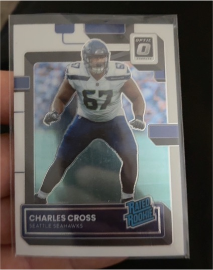 2022 Donruss Optic #252 Charles Cross — front