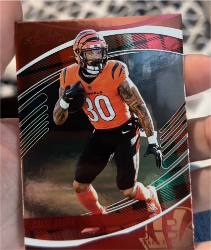 2025 Panini Absolute #98 Chase Brown — front