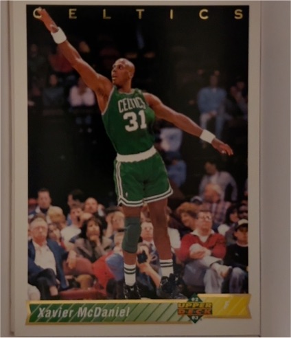 1992-93 Upper Deck #336 Xavier McDaniel — front