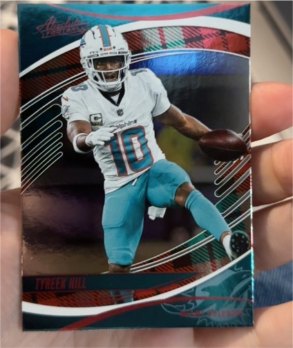 2025 Panini Absolute #9 Tyreek Hill — front