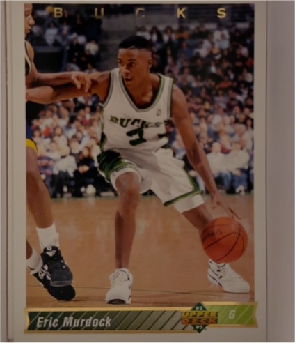 1992-93 Upper Deck #332 Eric Murdock — front