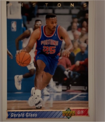 1992-93 Upper Deck #323 Gerald Glass — front