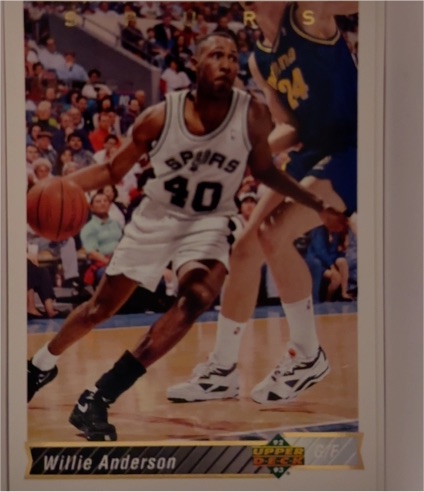 1992-93 Upper Deck #170 Willie Anderson — front