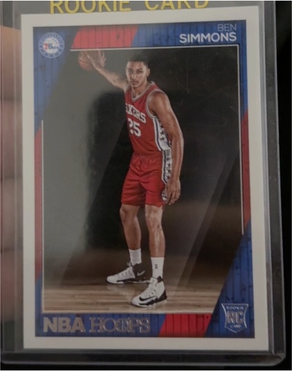 2016-17 Panini NBA Hoops #261 Ben Simmons Rookie Card — front