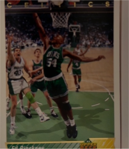 1992-93 Upper Deck #257 Ed Pinckney Boston Celtics — front