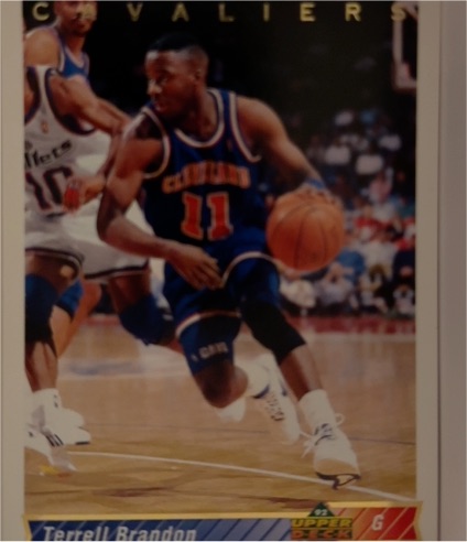 1992-93 Upper Deck #245 Terrell Brandon — front