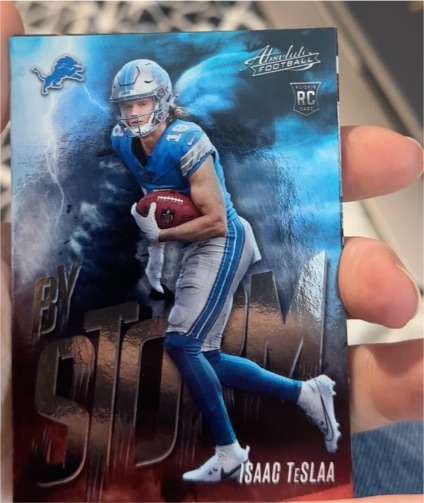 2025 Panini Absolute #5 Isaac TeSlaa By Storm — front