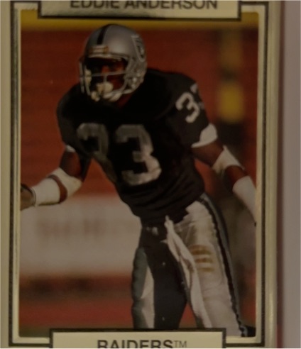 1990 Action Packed #122 Eddie Anderson — front