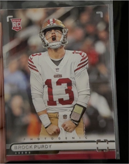 2022 Panini Chronicles #PH-36 Brock Purdy Photogenic Rookie — front