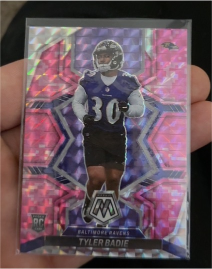 2022 Panini Mosaic #354 Tyler Badie — front