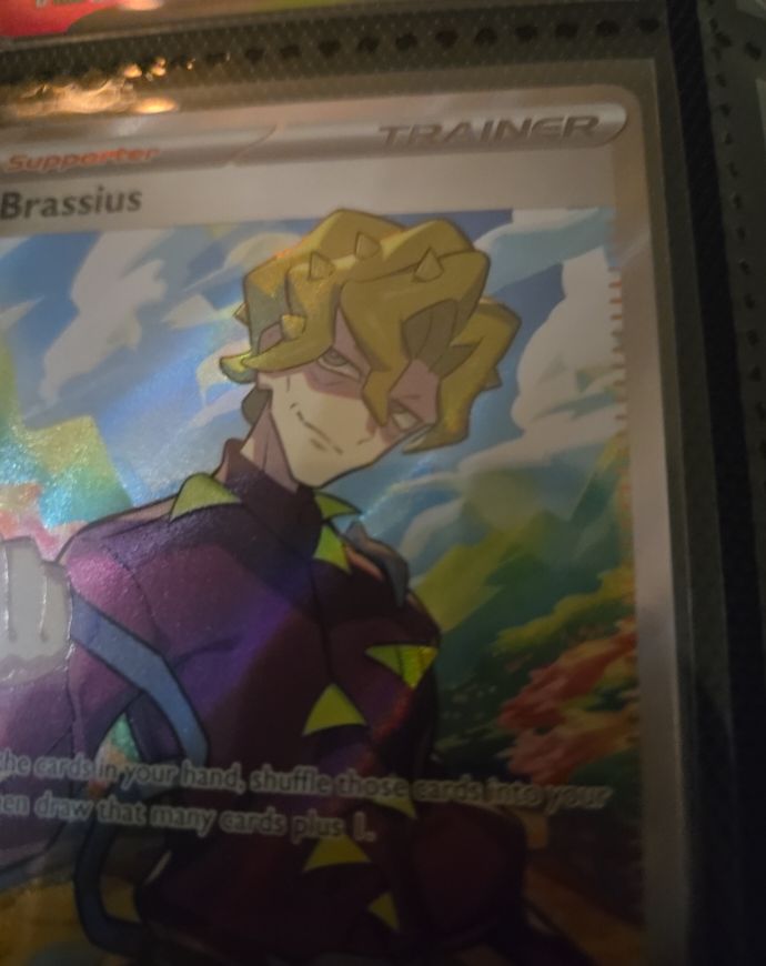 2025 Pokémon TCG #135/131 Brassius — front