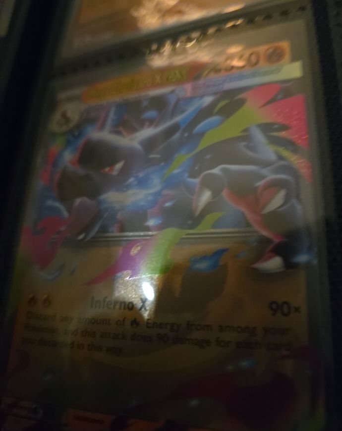 Mega Charizard X EX 013/094 Phantasmal Flames — front