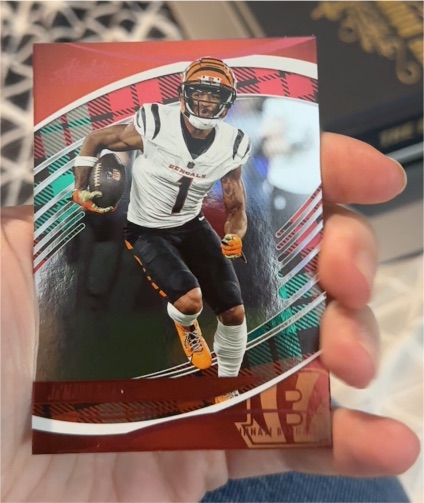 2025 Panini Absolute Holiday #74 Ja'Marr Chase — front