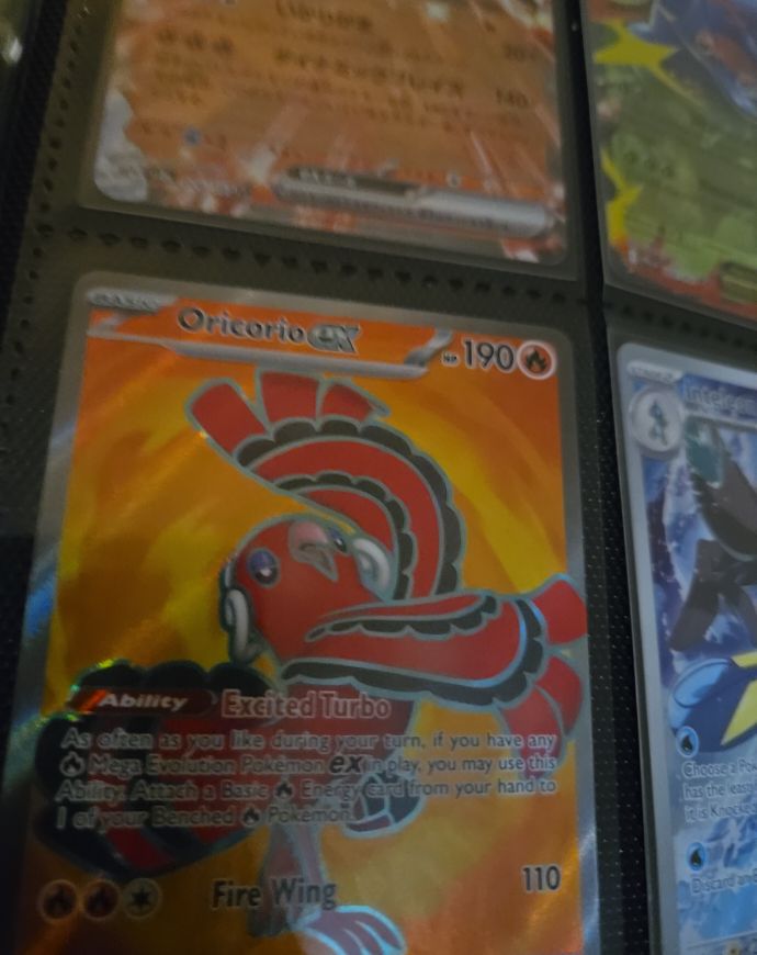 2025 Pokémon Phantasmal Flames #110 Oricorio EX — front
