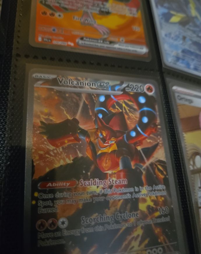 2017 Pokemon Sun & Moon #182 Volcanion GX — front