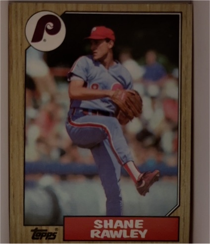 1987 Topps #771 Shane Rawley — front