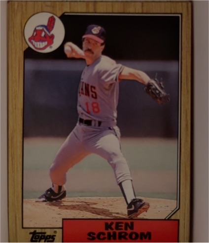 1987 Topps #635 Ken Schrom — front