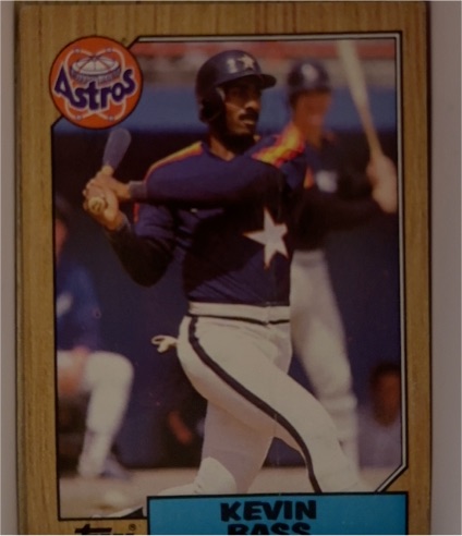 1987 Topps #85 Kevin Bass Houston Astros — front