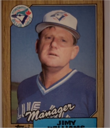 1987 Topps Tiffany #786 Jimy Williams — front
