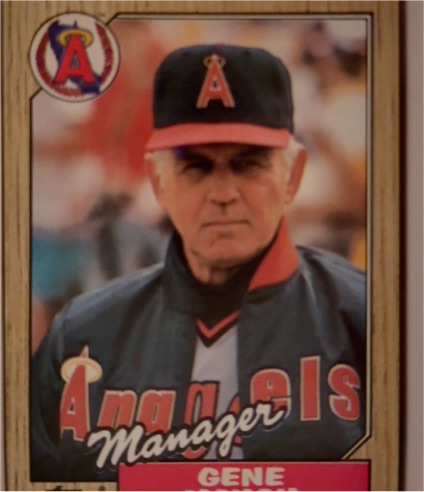 1987 Topps #518 Gene Mauch — front