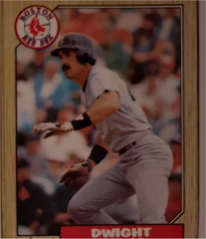 1987 Topps #645 Dwight Evans — front