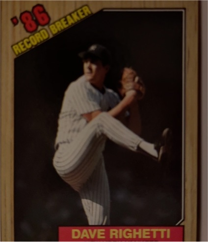 1987 Topps #5 Dave Righetti — front