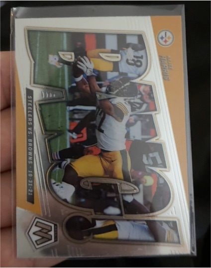 2022 Panini Mosaic #B-8 Najee Harris Bang! — front