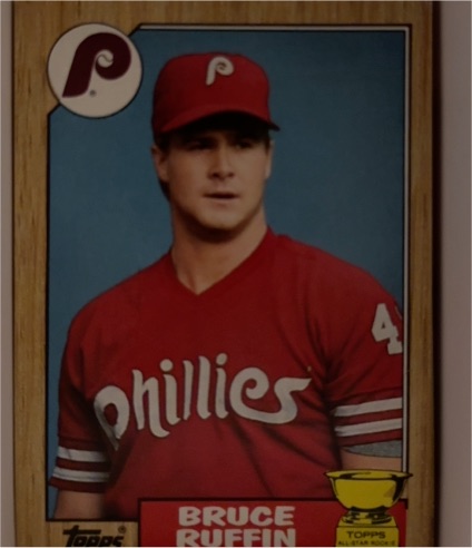 1987 Topps #499 Bruce Ruffin — front