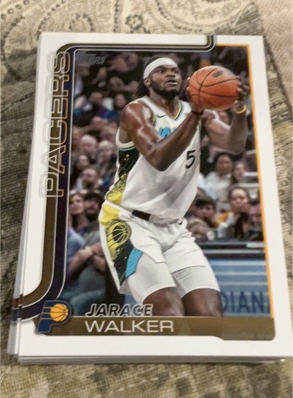 2025-26 Topps #50 Jarace Walker — front