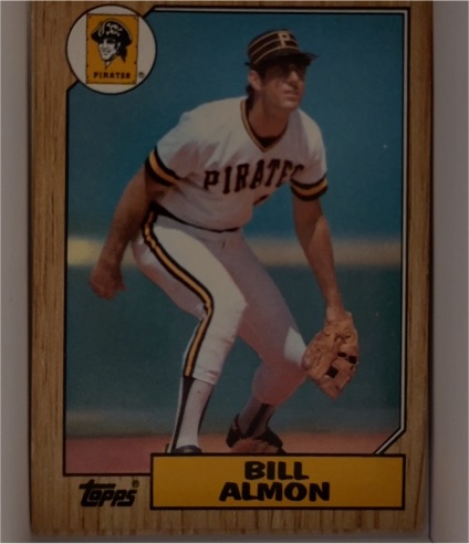 1987 Topps #447 Bill Almon — front