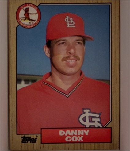 1987 Topps #621 Danny Cox — front
