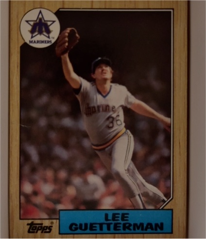 1987 Topps #307 Lee Guetterman — front