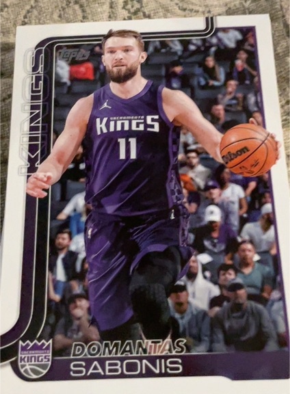 2025-26 Topps #167 Domantas Sabonis — front