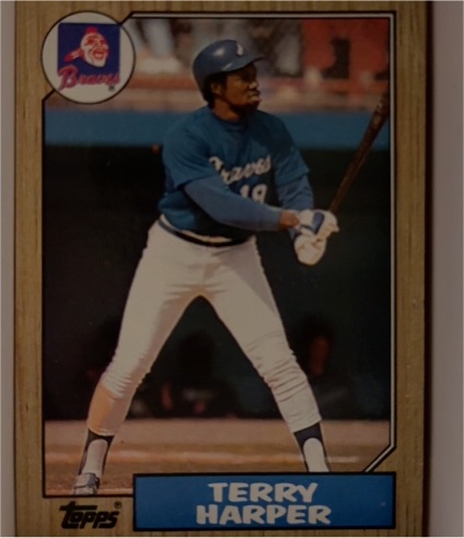 1987 Topps #49 Terry Harper — front