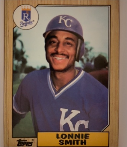 1987 Topps #69 Lonnie Smith — front