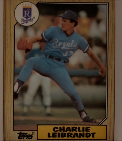 1987 Topps #223 Charlie Leibrandt — front