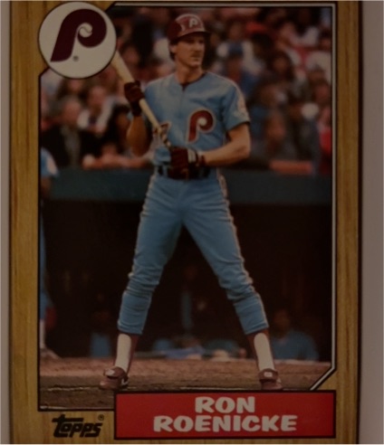 1987 Topps #329 Ron Roenicke — front