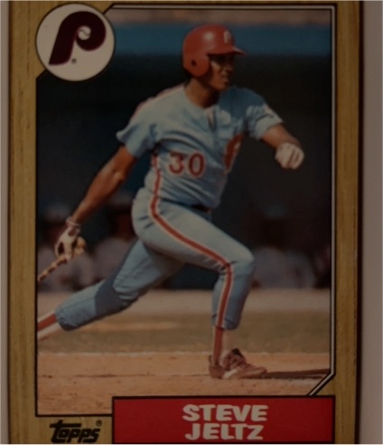 1987 Topps Tiffany #294 Steve Jeltz — front