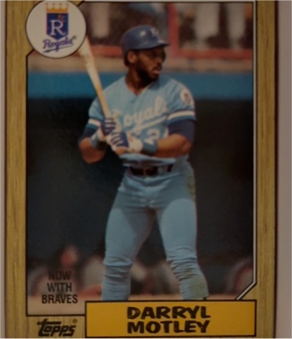 1987 Topps #99 Darryl Motley — front