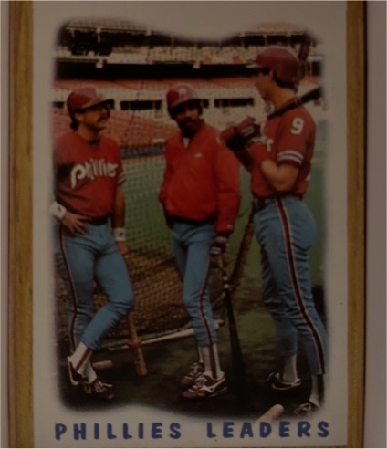 1987 Topps #481 Phillies Leaders — front