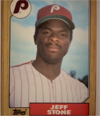 1987 Topps #532 Jeff Stone — front