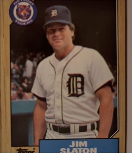1987 Topps #432 Jim Slaton — front