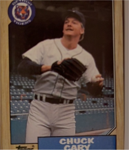 1987 Topps #171 Chuck Cary — front