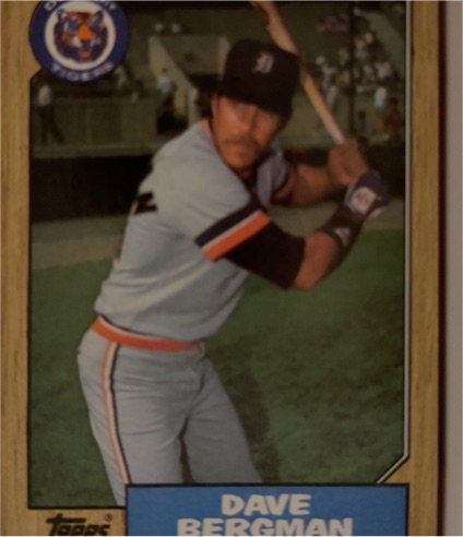 1987 Topps #700 Dave Bergman — front