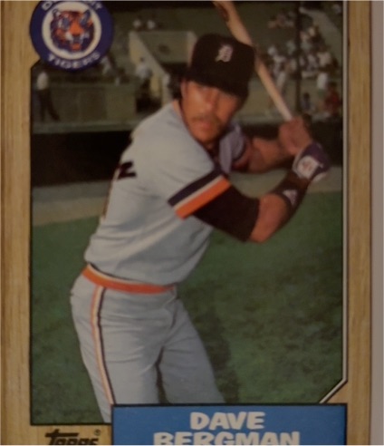 1987 Topps #700 Dave Bergman — front