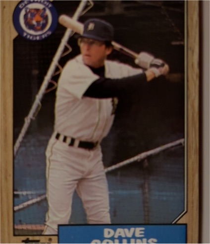 1987 Topps #148 Dave Collins — front