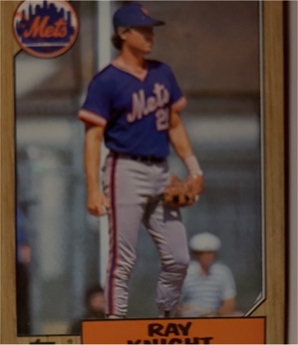 1987 Topps #488 Ray Knight — front
